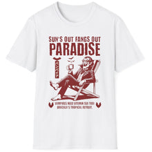 Load image into Gallery viewer, SS T-Shirt, Sun&#39;s Out, Fangs Out
