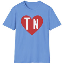 Load image into Gallery viewer, SS T-Shirt, Heart in TN - Multi Colors
