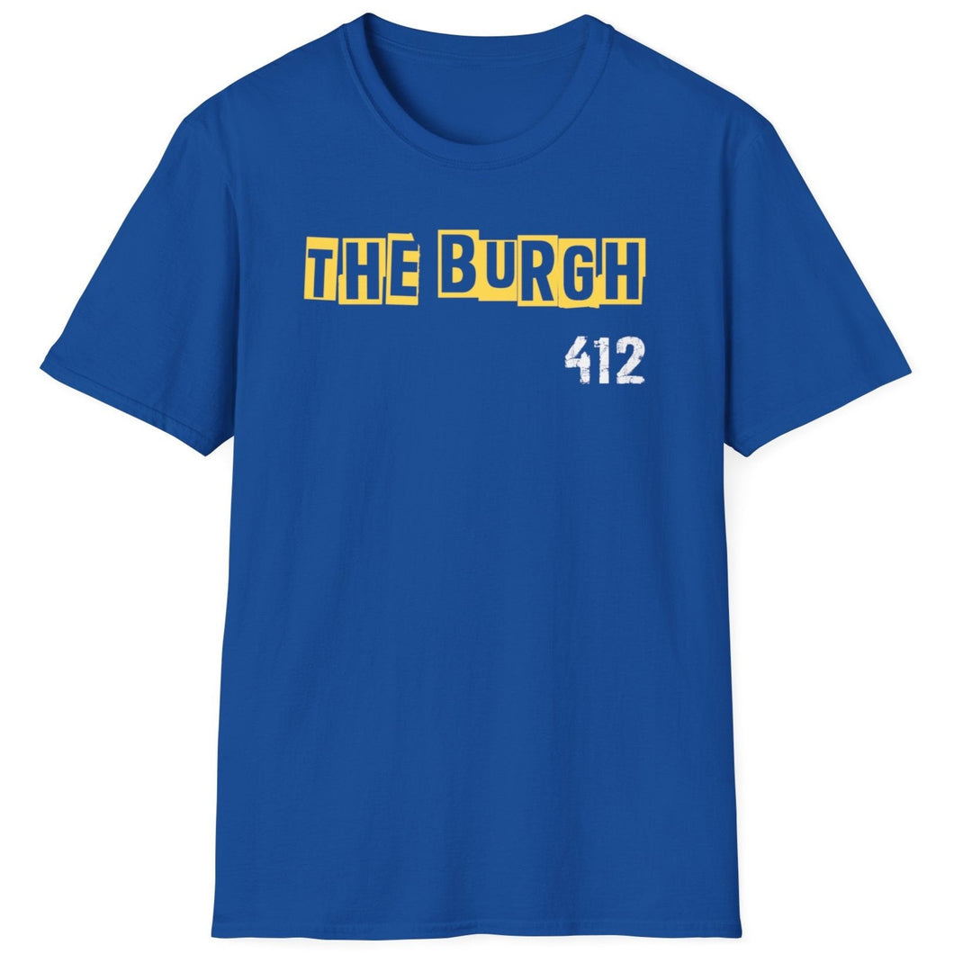 SS T-Shirt, The Burgh 412 -  Multi Colors