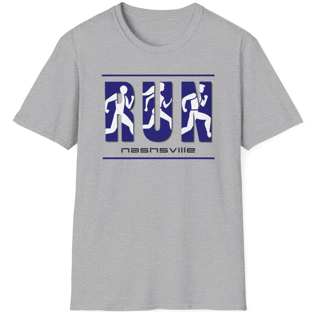 SS T-Shirt, Run Nashville - Multi Colors