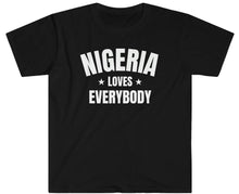 Load image into Gallery viewer, SS T-Shirt, AF Nigeria - Black | Clarksville Originals
