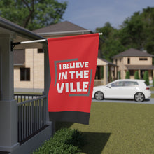 Load image into Gallery viewer, Believe Ville Flag - Believe Ville Flag Banner / Red
